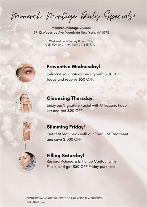 The BIG reveal and Monarch Montage Skin Care .